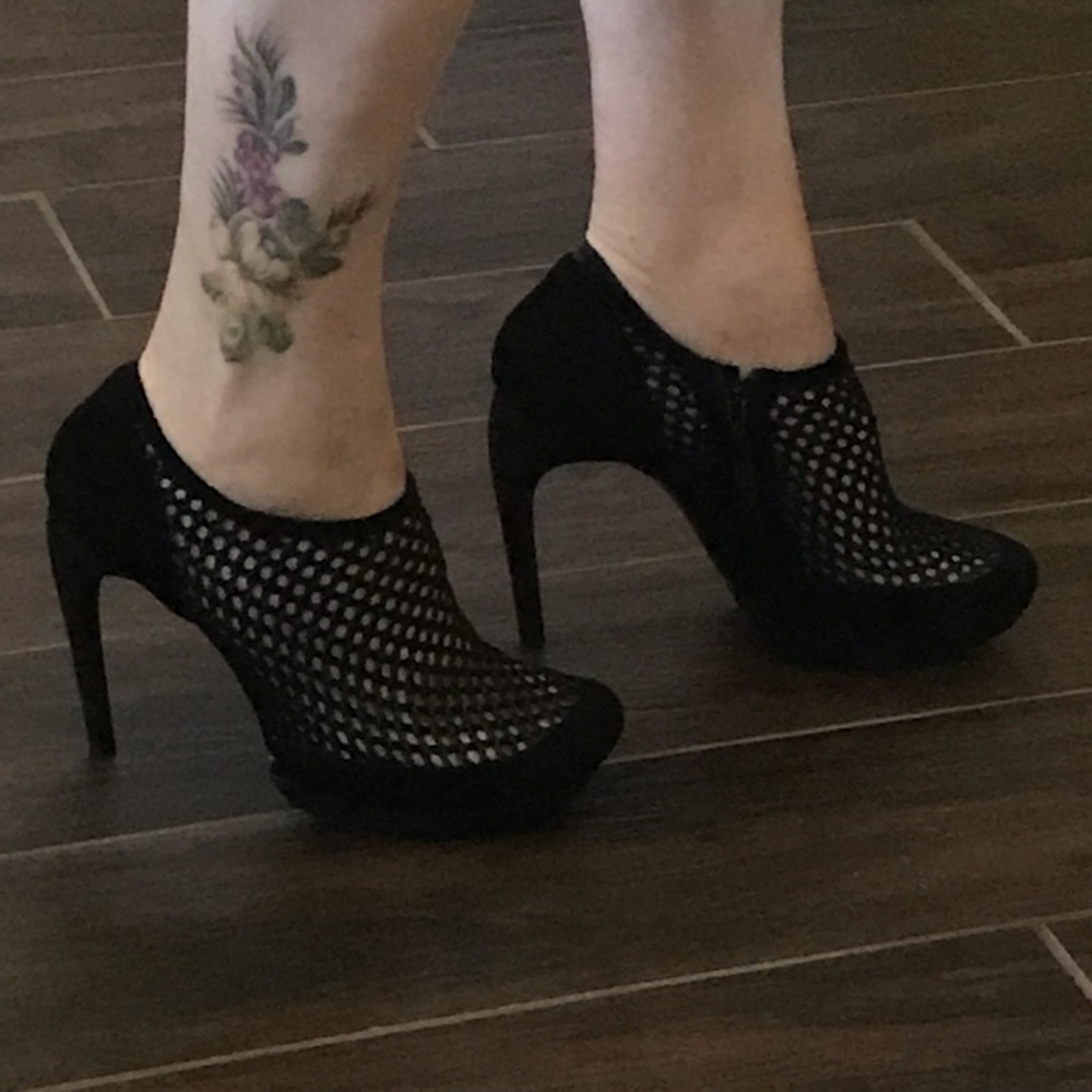 Balenciaga caged booties